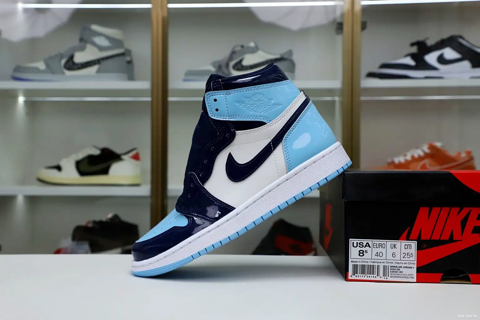 HIGH AIR JORDAN CHILL' RETRO 'BLUE WMNS 1 OG Kimikick 0420